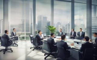 金融公司通常包含哪些关键部门？